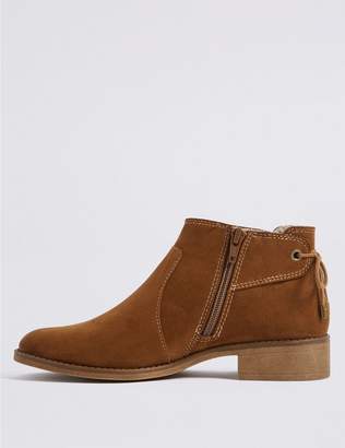 Marks and Spencer Tie Back Ankle Boots
