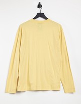 Thumbnail for your product : Collusion Unisex long sleeve t-shirt in sand
