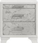 Latitude Run Soul Modern Style Nightstand Made With Wood In White(Includes Only Nightstand)