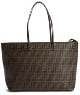 Thumbnail for your product : Fendi brown tobacco zucca print tote bag