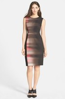Thumbnail for your product : Elie Tahari 'Isabella' Print Sheath Dress