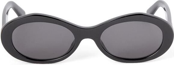 Off-White Edison Oval Frame Sunglasses