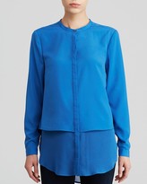Thumbnail for your product : DKNY DKNYC Double Layer Chiffon Blouse