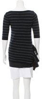 Thumbnail for your product : Sacai Ruffle Accent Wool Top