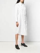 Thumbnail for your product : Comme Des Garçons Pre-Owned 1999's Ruffled Bib Shirt Dress