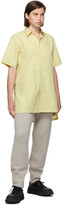 Thumbnail for your product : AURALEE Yellow High Density Light Weather Shirt