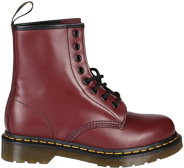 womens red dr martens