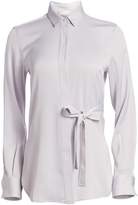 Thumbnail for your product : 3.1 Phillip Lim Long Sleeve Tie-Waist Top