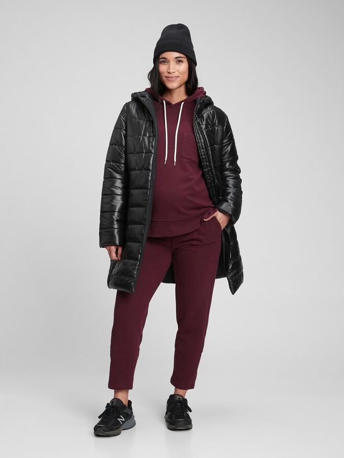 Gap Maternity 100 Recycled Puffer Jacket ShopStyle