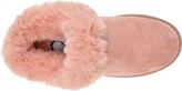 Thumbnail for your product : Journee Collection Faux Fur Trim Whisp Slipper (Blush) Women's Shoes