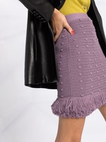 Thumbnail for your product : Bottega Veneta Knitted Mini Skirt