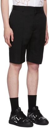 Valentino Black Wool Shorts