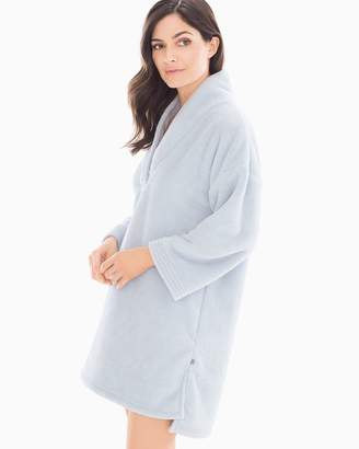iRelax Recycled Plush Pullover Robe Cloud Blue