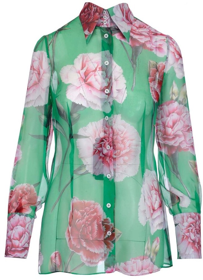 Dolce & Gabbana Floral Top | Shop the world's largest collection 
