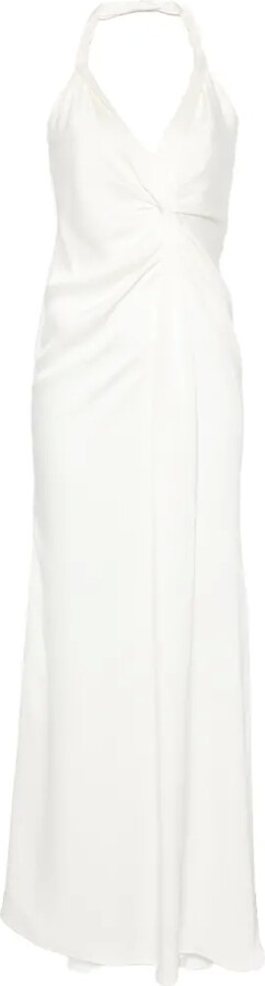 Eleh Twisted Halterneck Maxi Dress