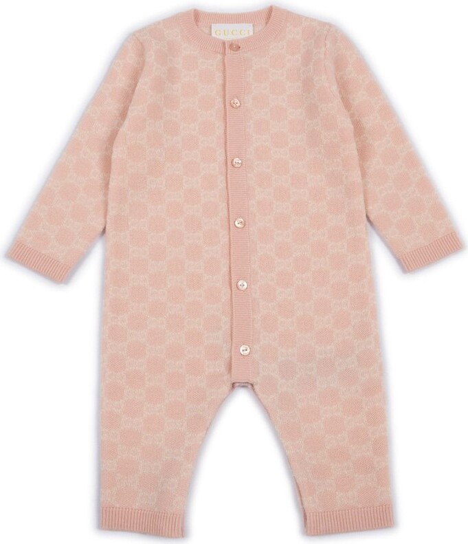 Gucci Children GG Jacquard One-Piece