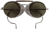 Thumbnail for your product : Thom Browne Silver Mesh Side Sunglasses