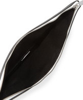 Thumbnail for your product : BCBGMAXAZRIA Asymmetric Fold-Over Clutch Bag, Black/White