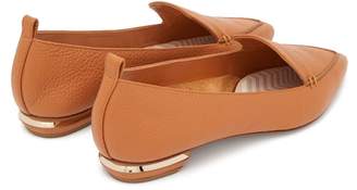 Nicholas Kirkwood Beya Grained Leather Loafers - Womens - Tan