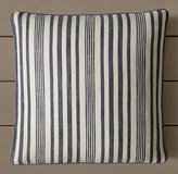 Thumbnail for your product : Restoration Hardware Perennials® Portofino Variegated Stripe Outdoor Pillow Covers - Navy