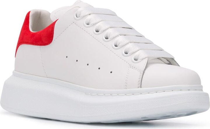 alexander mcqueen trainers red