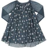 Thumbnail for your product : Stella McCartney KIDS' STAR-PRINT TULLE DRESS