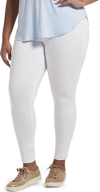 hue plus size denim leggings