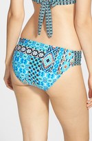 Thumbnail for your product : La Blanca 'Patch' Shirred Side Hipster Bikini Bottoms