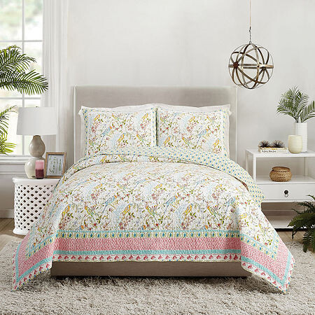 Dena Home Sonnet 3-pc. Reversible Quilt Set