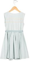Thumbnail for your product : Caramel Baby & Child Girls' Floral-Accented Sleeveless Dress