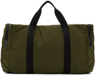 Bottega Veneta Green Intrecciato Packable Duffle Bag