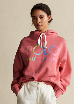 Ralph Lauren Ombre Logo Fleece Hoodie - ShopStyle