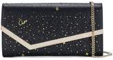 Thumbnail for your product : Jimmy Choo laser cut layered chain clutch