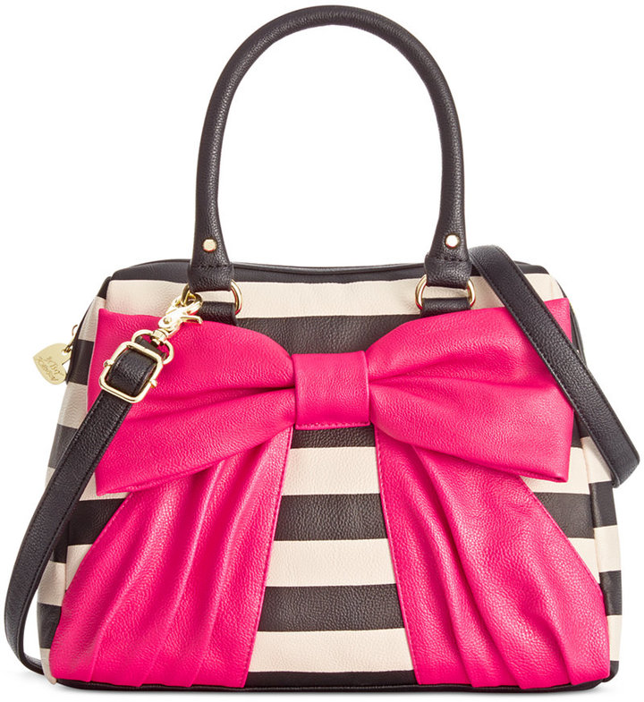 Betsey Johnson Macy's Exclusive Dome Satchel - ShopStyle