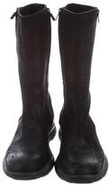 Thumbnail for your product : CNC Costume National Suede Mid-Calf Boots