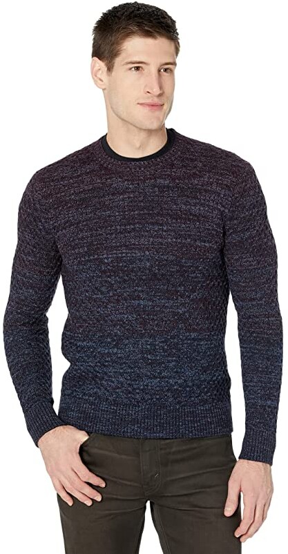XTX Men Stylish Long Sleeve Round Neck Knits Pullover Sweaters