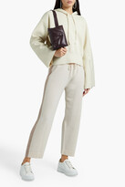 Thumbnail for your product : Chinti and Parker Striped cashmere track pants