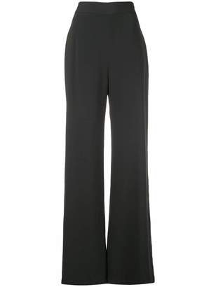 Brandon Maxwell flared high-waisted trousers