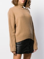 Thumbnail for your product : Laneus Ribbed Roll Neck Jumper