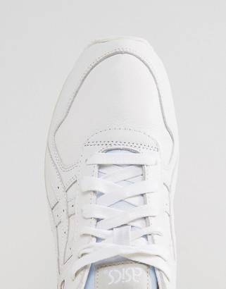 Asics Gt-Ii Premium Leather Sneakers In White H7l2l 0101