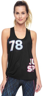 Juicy Couture Outlet - SPORT LASER SKIES KNOTTED TANK