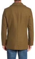 Thumbnail for your product : Schott NYC Embellished Slim Wool Blend Peacoat