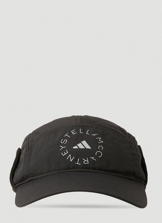 adidas by Stella McCartney Trapper Cap in Black ShopStyle Hats