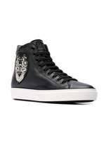Thumbnail for your product : Roberto Cavalli embroidered motif hi-top sneakers