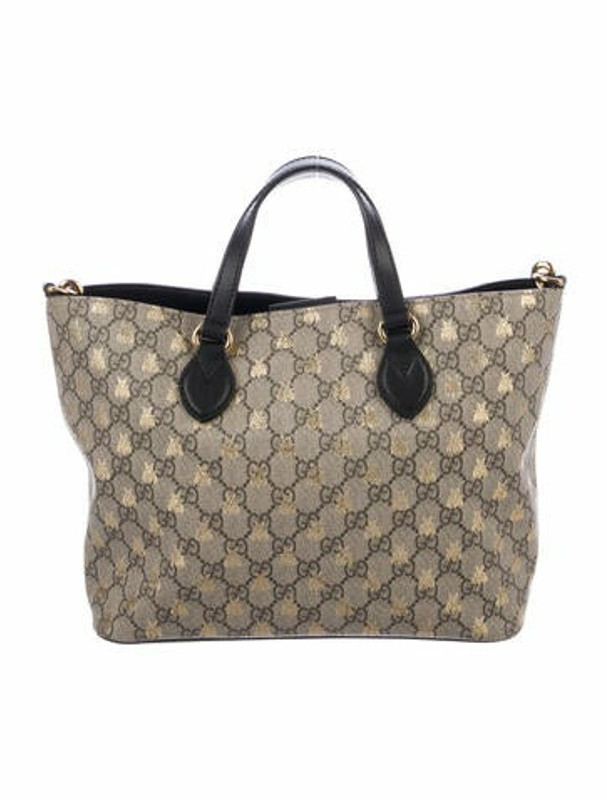gucci bee tote large