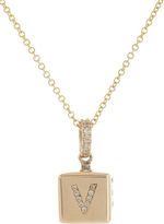 Thumbnail for your product : Jennifer Meyer Diamond & Gold Love Cube Pendant Necklace-Colorless