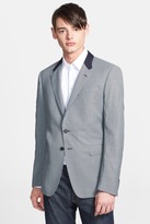 Thumbnail for your product : Paul Smith 'Byard' Contrast Houndstooth Wool Sportcoat