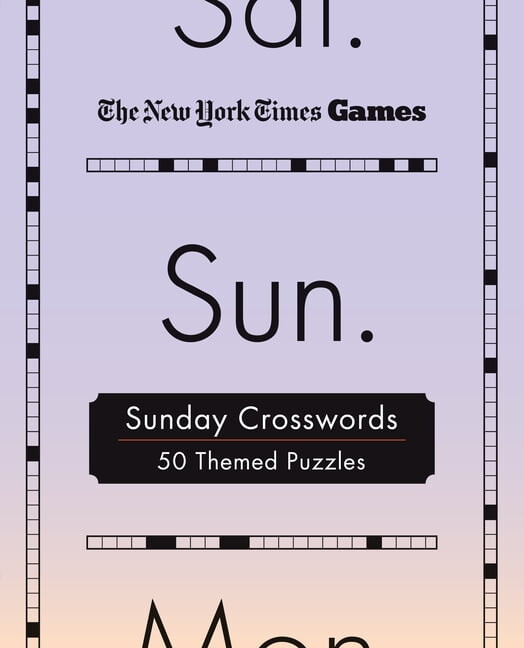 New York Times Games Sunday Crosswords: 50 Themed Puzzles, (Spiral-Bound)