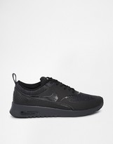 Thumbnail for your product : Nike Air Max Thea Premium Black Sneakers