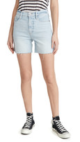 Thumbnail for your product : Frame Le Tour Raw Edge Shorts